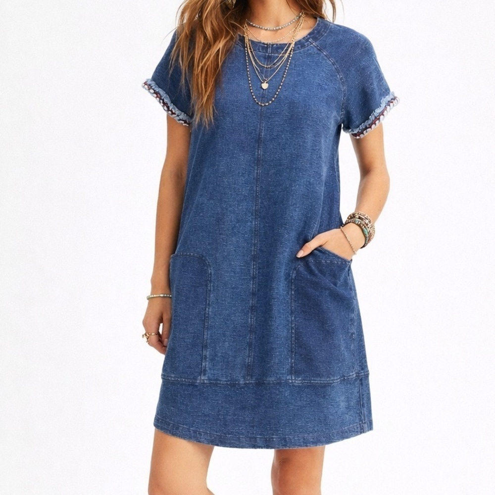 Max Jeans Indigo Denim Dress